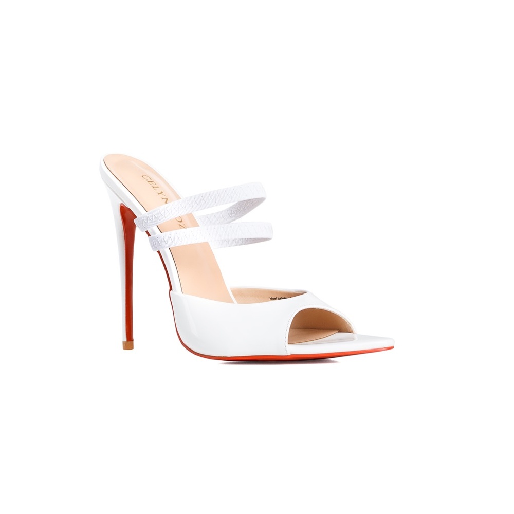New white sandals